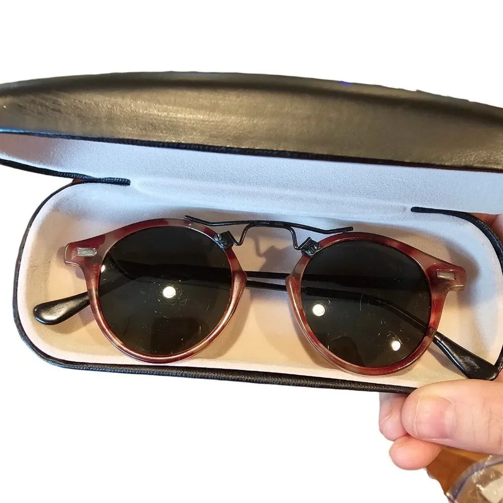 Vintage Classic Stussy Sunglasses Shades Surfer Tortouise Shell‎ Streetwear